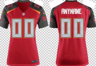 Women's Nike Tampa Bay Buccaneers Customized 2014 Red Game Jersey