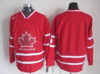 Men's 2010 Olympics Canada Custom Red Jersey