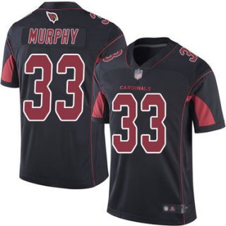 Cardinals #33 Byron Murphy Black Youth Stitched Football Limited Rush Jersey