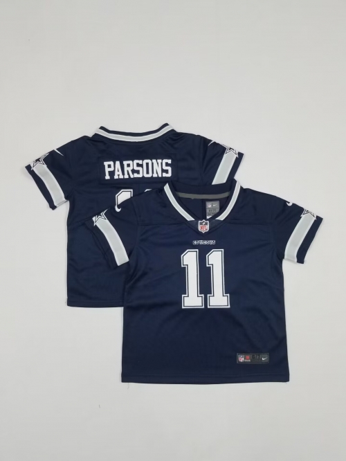 Toddlers Dallas Cowboys #11 Micah Parsons Navy Blue 2021 Vapor Untouchable Stitched Nike Limited Jersey