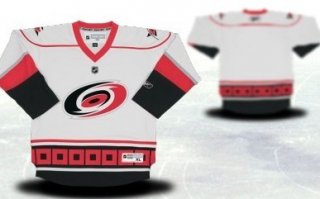 Carolina Hurricanes Youths Customized White Jersey