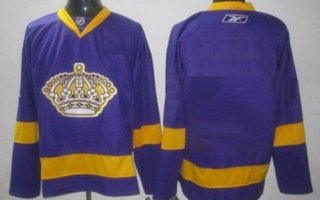 Los Angeles Kings Mens Customized Purple Jersey