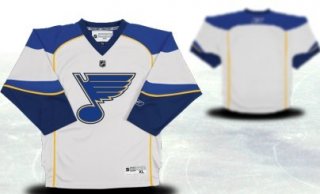 St. Louis Blues Youths Customized White Jersey