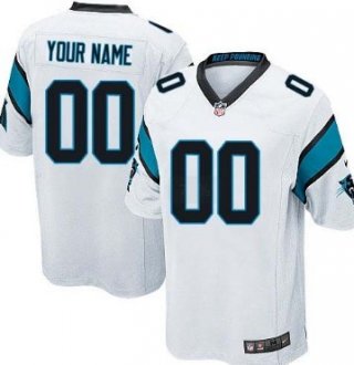 Men's Nike Carolina Panthers Customized White Limited Jersey