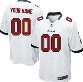 Men's Nike Tampa Bay Buccaneers Customized White Game Jersey