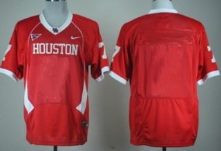 Men's Houston Cougars Customized Red Jersey