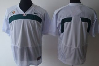 Kids' Miami Hurricanes Customized White Jersey