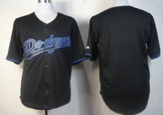 Kids' Los Angeles Dodgers Customized 2012 Black Fashion Jersey