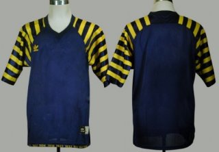 Men's Michigan Wolverines Customized Navy Blue Under The Lights Jersey