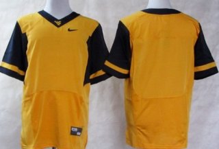 Kids' West Virginia Mountaineers Blank 2013 Yellow Elite Jersey