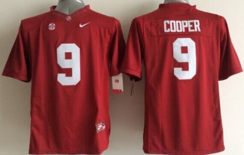 Alabama Crimson Tide #9 Amari Cooper 2014 Red Limited Kids Jersey