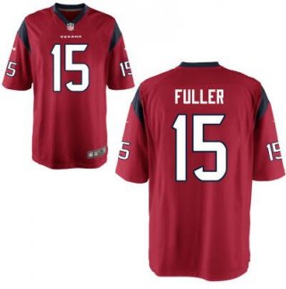 Youth Houston Texans #15 Will Fuller Nike Red 2016 Draft Pick Game Jersey