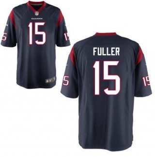 Youth Houston Texans #15 Will Fuller Nike Navy 2016 Draft Pick Game Jersey