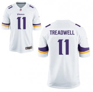 Youth Minnesota Vikings #11 Laquon Treadwell Nike White 2016 Draft Pick Game Jersey