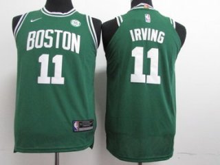 Nike Celtics #11 Kyrie Irving Green Nike Stitched Youth NBA Jersey