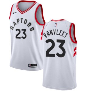 Youth Toronto Raptors #23 Fred VanVleet White Basketball Swingman Association Edition Jersey