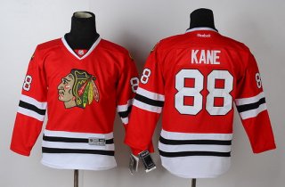 Chicago Blackhawks #88 Patrick Kane Red Kids Jersey