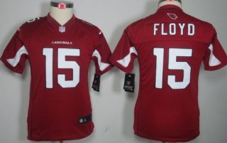 Nike Arizona Cardinals #15 Michael Floyd Red Limited Kids Jersey