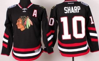 Chicago Blackhawks #10 Patrick Sharp 2014 Stadium Series Black Kids Jersey