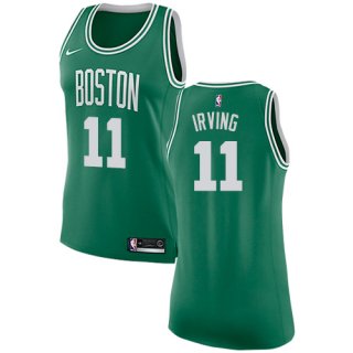 Nike Boston Celtics #11 Kyrie Irving Green Women's NBA Swingman Icon Edition Jersey