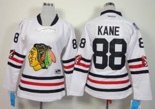 Chicago Blackhawks #88 Patrick Kane 2015 Winter Classic White Womens Jersey