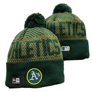 Oakland Athletics Knit Hats 017