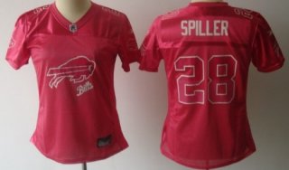 Buffalo Bills #28 C.J.Spiller Pink Fem Fan Womens Jersey