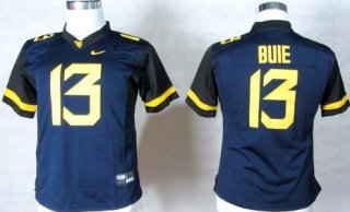 West Virginia Mountaineers #13 Andrew Buie 2013 Navy Blue Womens Jersey