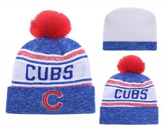 MLB Chicago Cubs Logo Stitched Knit Beanies 007