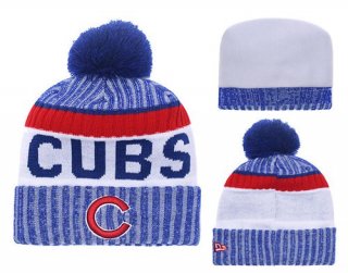 MLB Chicago Cubs Logo Stitched Knit Beanies 009