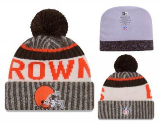 NFL Cleverland Browns Logo Stitched Knit Beanies 001