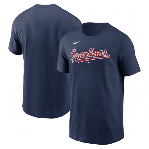 Men's Cleveland Guardians Navy 2024 Fan Limited T-Shirt