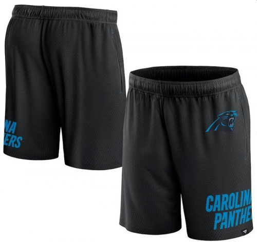 Men's Carolina Panthers Black Shorts