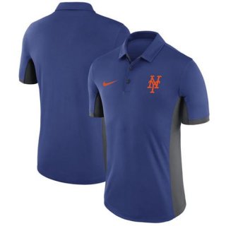 Men's New York Mets Nike Royal Franchise Polo