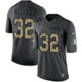 Nike Ravens #32 Eric Weddle Black Men's Stitched NFL Limited 2016 Salute to Service Jersey