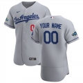 Men's Los Angeles Dodgers Customized Stitched MLB Jersey