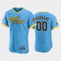 Men's Milwaukee Brewers ACTIVE Player Custom Powder Blue 2022 City Connect Flex Base Stitched MLB Jersey