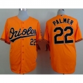 Orioles #22 Jim Palmer Orange Cool Base Stitched MLB Jersey