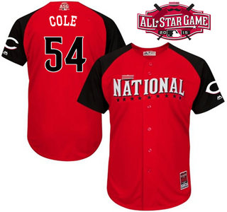 National League Cincinnati Reds #54 Aroldis Chapman Red 2015 All-Star Game Player Jersey