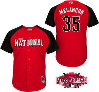 National League Pittsburgh Pirates #35 Mark Melancon Red 2015 All-Star Game Player Jersey