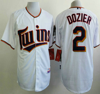 Minnesota Twins #2 Brian Dozier 2015 White Jersey