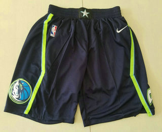 Men's Dallas Mavericks Blue 2020 Nike City Edition Swingman Shorts