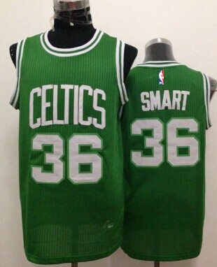 Boston Celtics #36 Marcus Smart Green Swingman Jersey